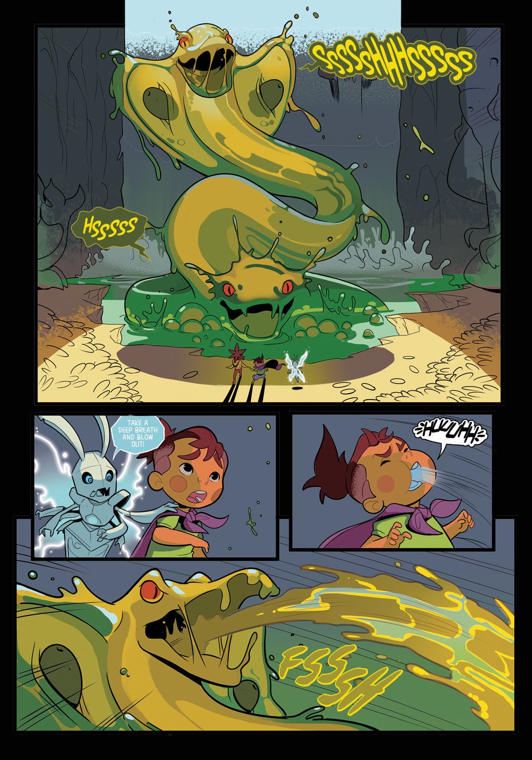 Journey to the Top of the Food Pyramid Comic Book PDF - comicalfoods