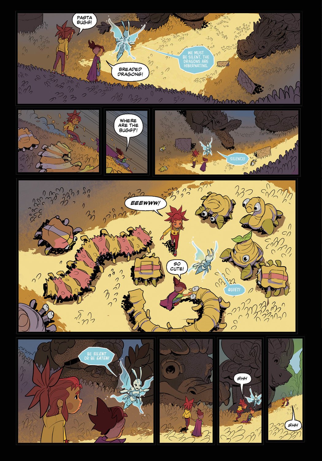 Journey to the Top of the Food Pyramid Comic Book PDF - comicalfoods