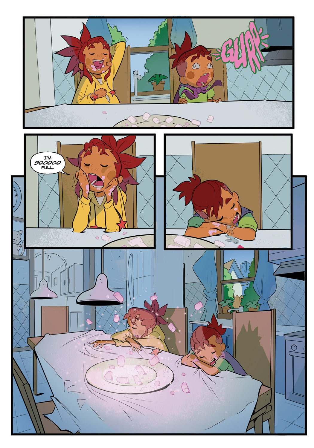 Journey to the Top of the Food Pyramid Comic Book PDF - comicalfoods